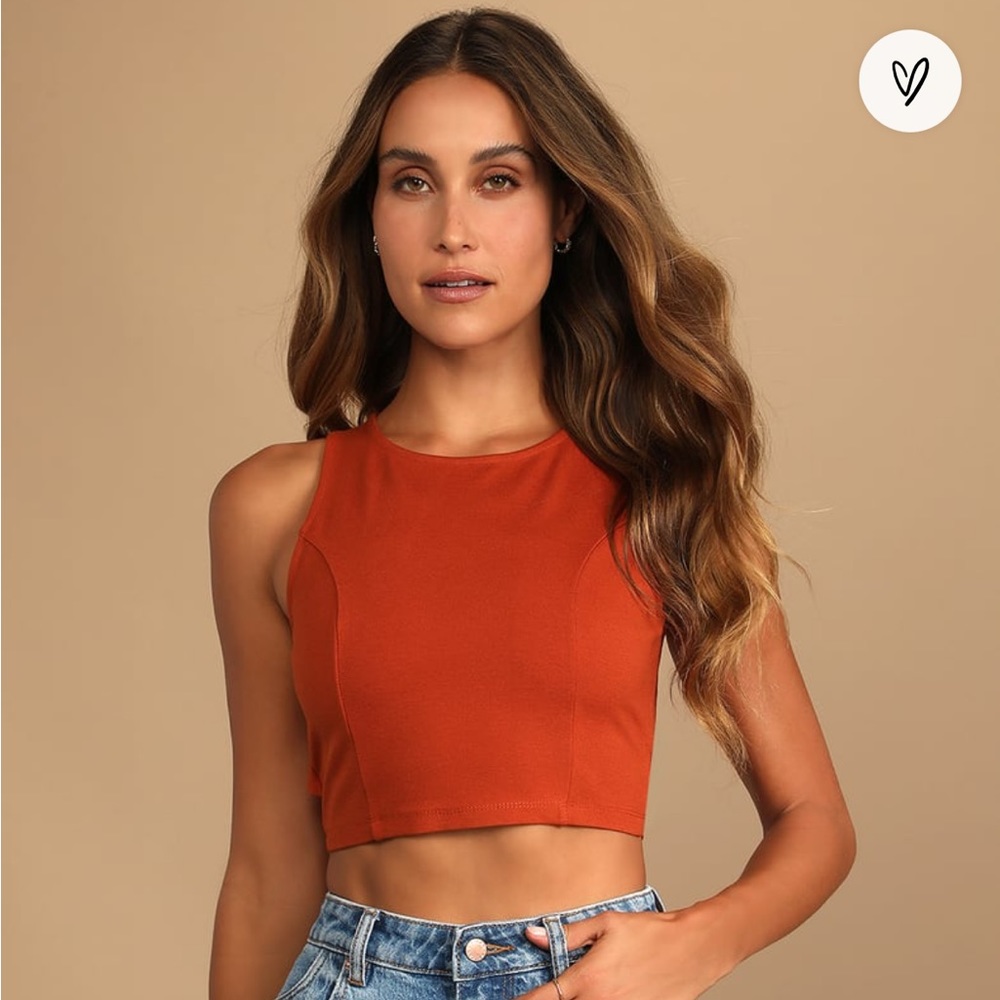NWT Lulu’s tie-back top size M